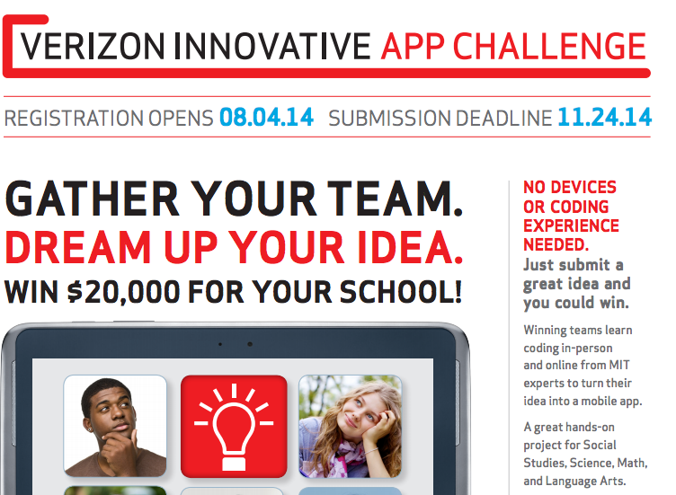 ARCHIVE: Verizon Innovative App Challenge
